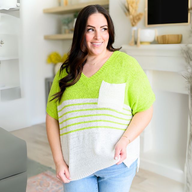 Summer Sun Sweet V-Neck Top