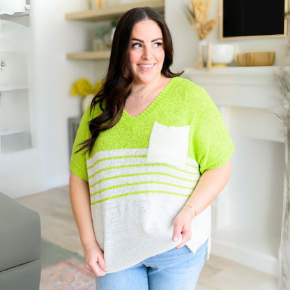 Summer Sun Sweet V-Neck Top