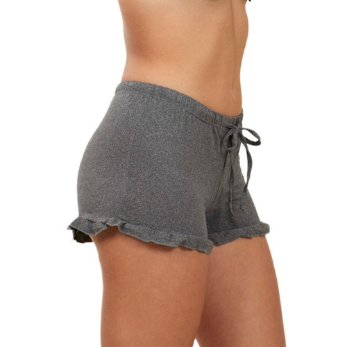 Two Pack Ruffle Hem Sleep Shorts