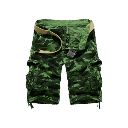 Men's Cotton Camo Cargo Shorts