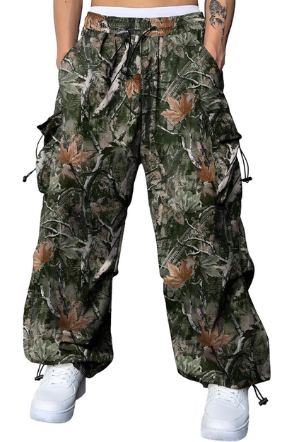 Men's Baggy Cargo Parachute Joggers