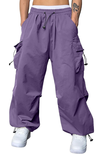 Men's Baggy Cargo Parachute Joggers