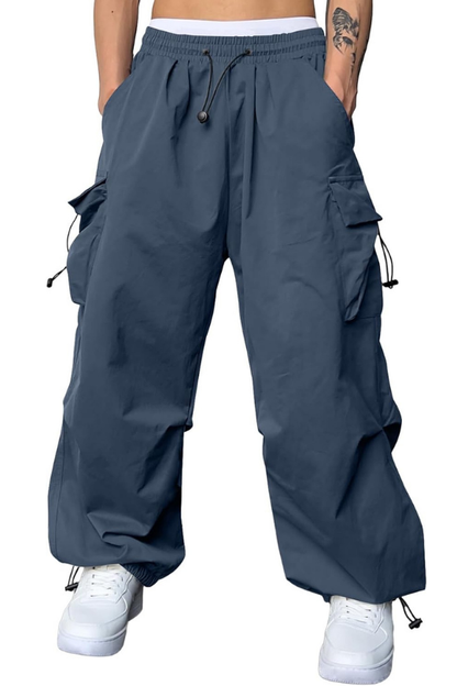 Men's Baggy Cargo Parachute Joggers