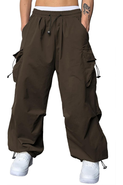 Men's Baggy Cargo Parachute Joggers