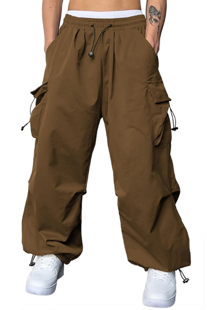 Men's Baggy Cargo Parachute Joggers