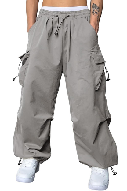 Men's Baggy Cargo Parachute Joggers