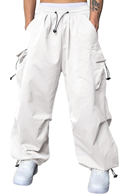 Men's Baggy Cargo Parachute Joggers