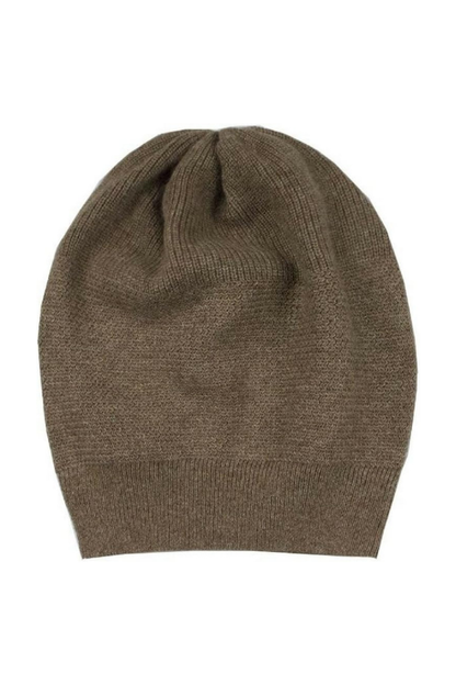Pure Comfort Cashmere Slouch Beanie Hat