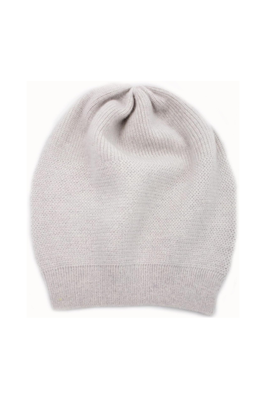 Pure Comfort Cashmere Slouch Beanie Hat