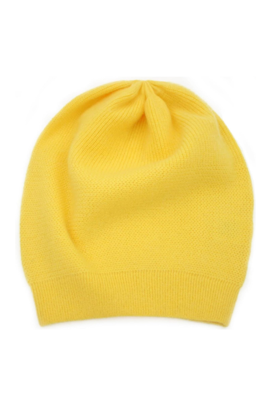 Pure Comfort Cashmere Slouch Beanie Hat