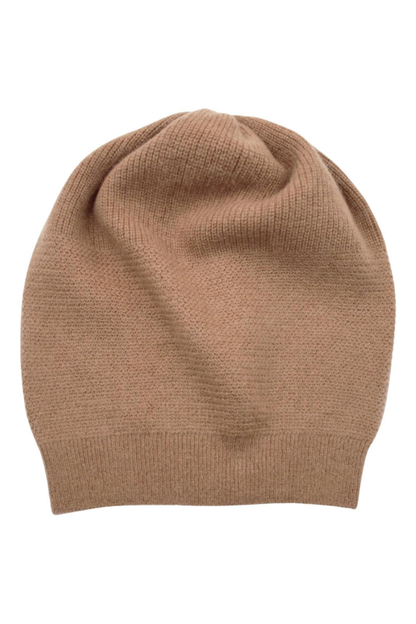Pure Comfort Cashmere Slouch Beanie Hat