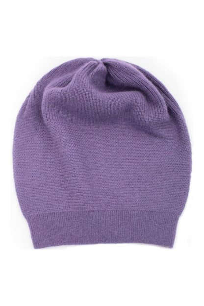 Pure Comfort Cashmere Slouch Beanie Hat