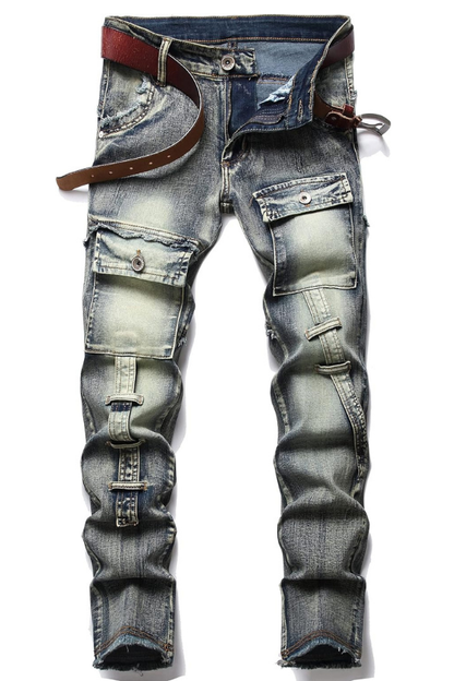 Men's StreetFlex Moto Denim Jeans