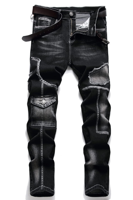 Men's StreetFlex Moto Denim Jeans