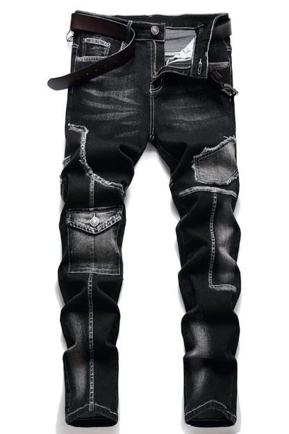 Men's StreetFlex Moto Denim Jeans