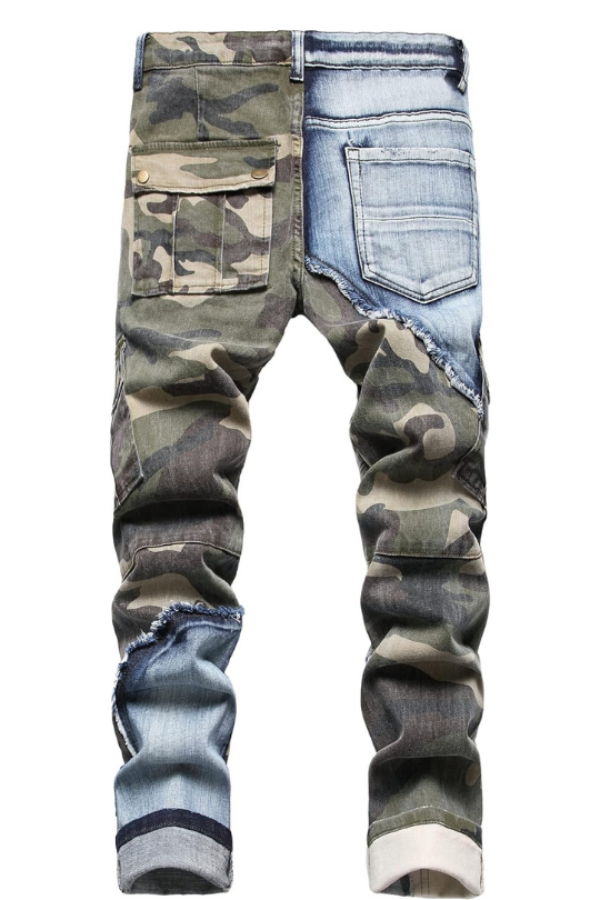 Rogue Rider Patchwork Skinny Jeans