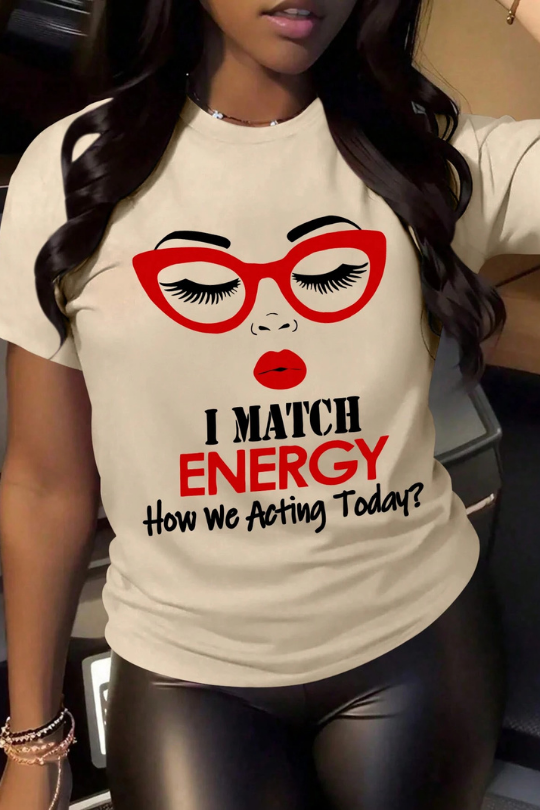Match My Energy Graphic Tee