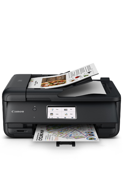 Canon PIXMA TR8622a Printer, Scanner, Copier All-In-One, Wireless Color Inkjet for Home Office Use