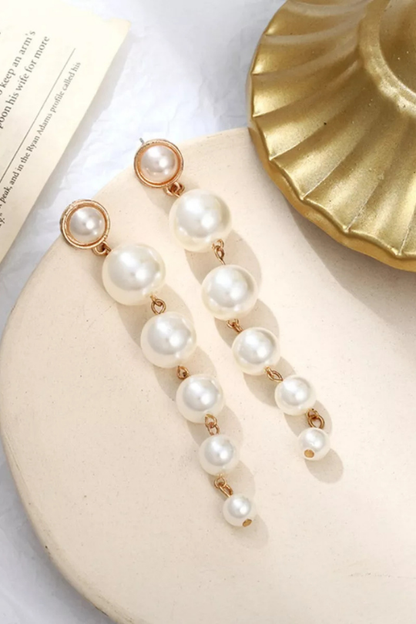 Women's 18k Pearl Drop Earrings