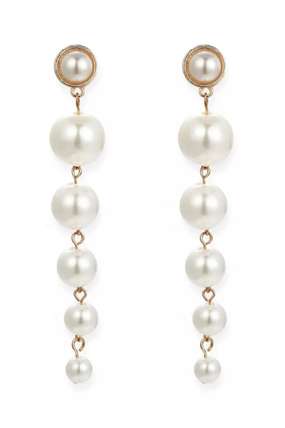 Women's 18k Pearl Drop Earrings