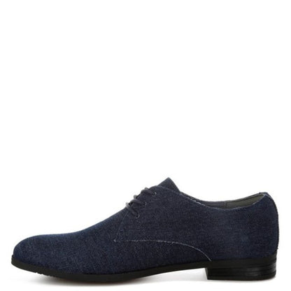 Men's Denim Oxford Shoes