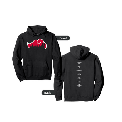 Silhouette Anime Pullover Hoodie