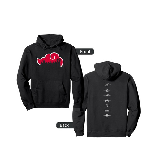 Silhouette Anime Pullover Hoodie