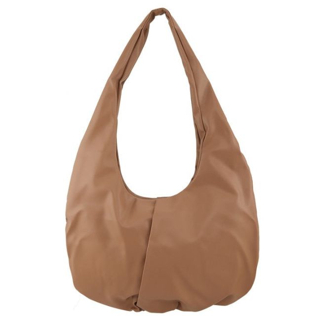 Nylon Design Shoulder Hobo Bag