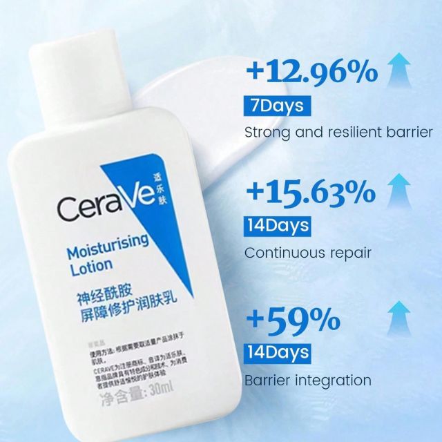 CeraVe Moisturizing Lotion: Deep Hydration & Repair for Sensitive Skin (Travel Size Set)