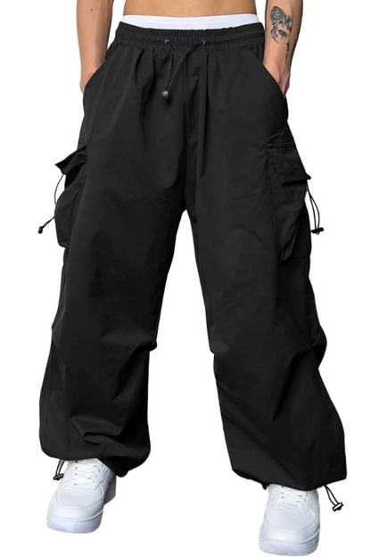 Men's Baggy Cargo Parachute Joggers