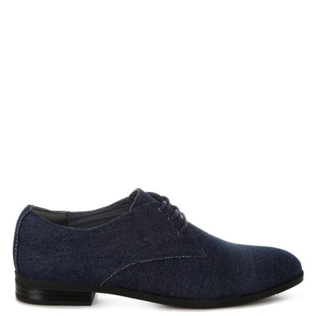 Men's Denim Oxford Shoes