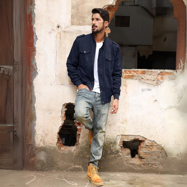 Men's Cotton Cargo Jackets