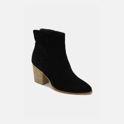 Fashion Tone Suede Ankle Boots