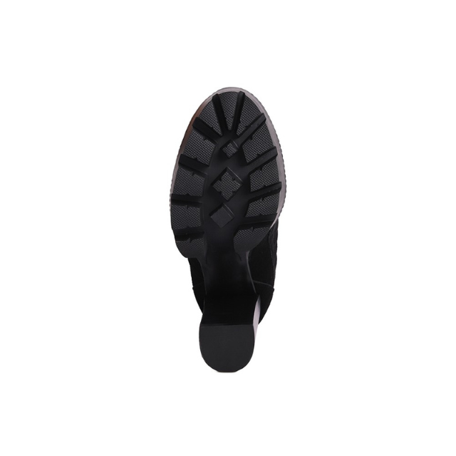 Women's Fine Suede Quilted Ankle Boots