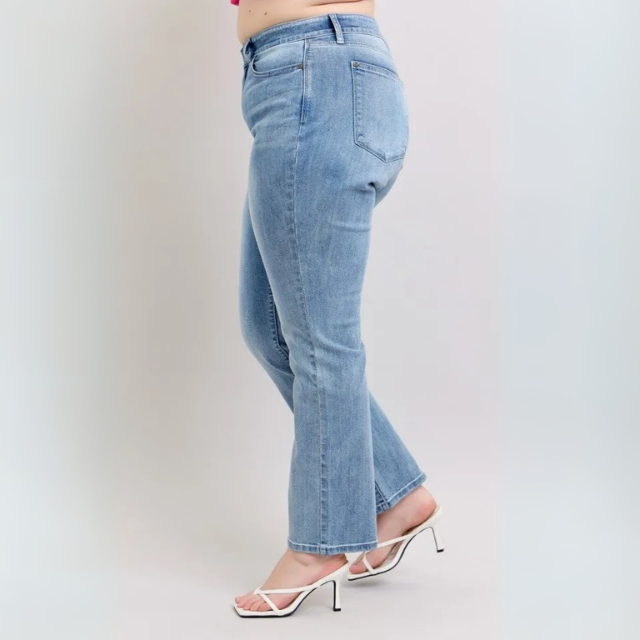 Plus Size High Waist Daddy Jeans