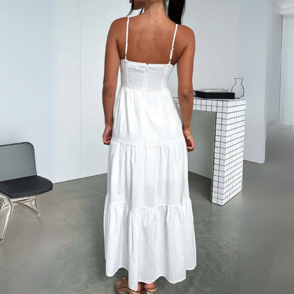 Women's Tiered Spaghetti Strap Dress