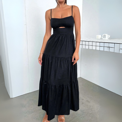 Women's Tiered Spaghetti Strap Dress