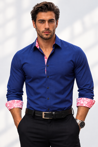 Men's Midnight Society Printed Dress Shirt