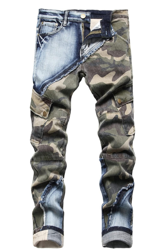 Rogue Rider Patchwork Skinny Jeans