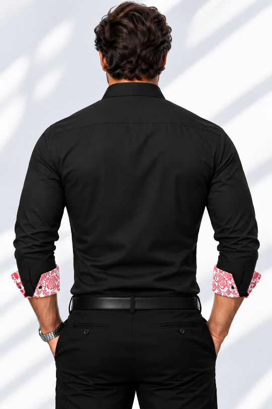 Men's Midnight Society Printed Dress Shirt