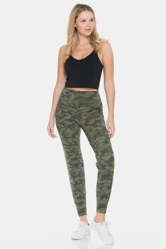 Women’s Camouflage High Waist Leggings