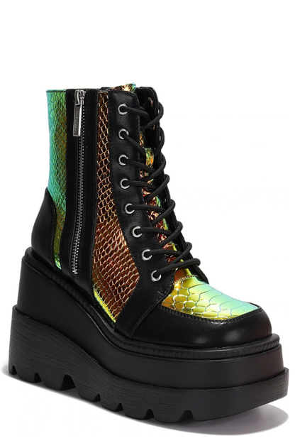 Women's Prism Rebel Platform Ankle Boots