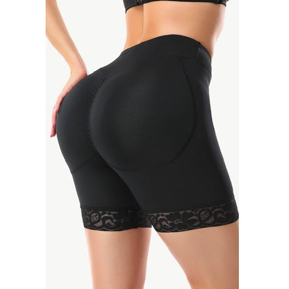 Lace Trim Mid-Thigh Pull-On Shaper