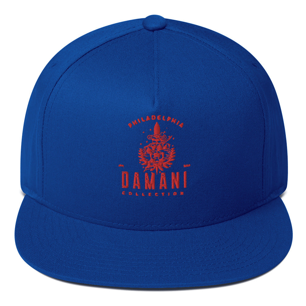 Damani Collection Flat Bill Cap