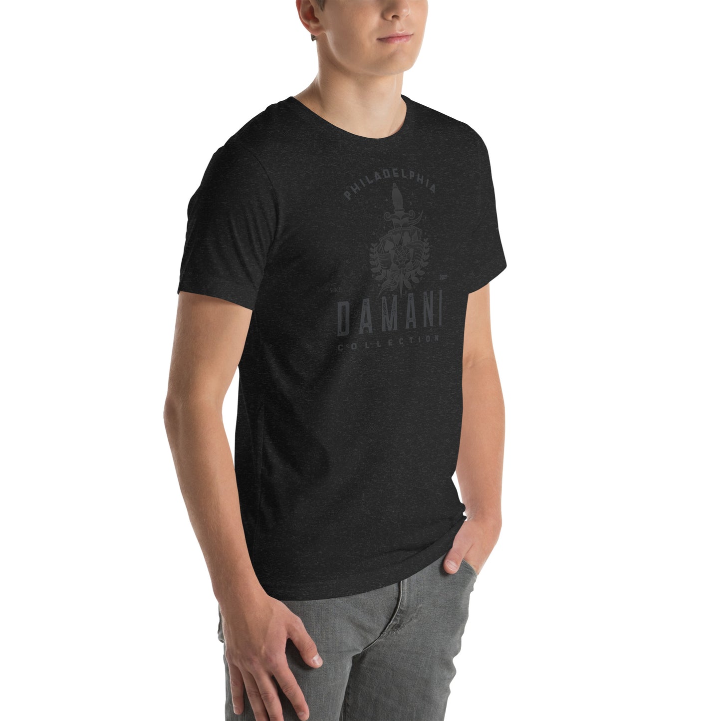 Damani Collection Heart Dagger T-Shirt