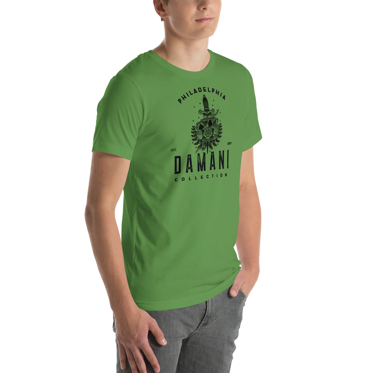 Men's Damani Collection Heart Dagger T-Shirt