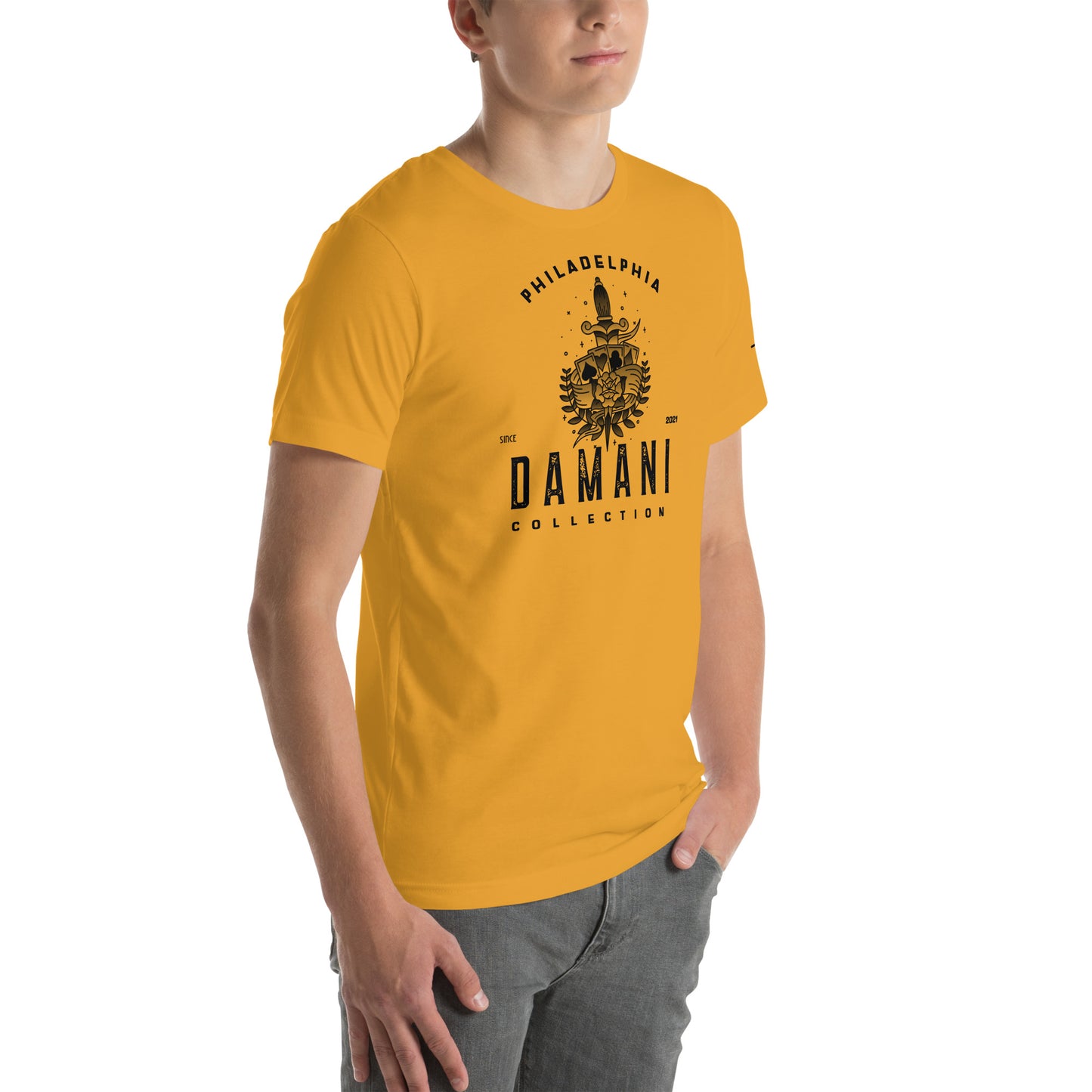 Damani Collection Heart Dagger T-Shirt