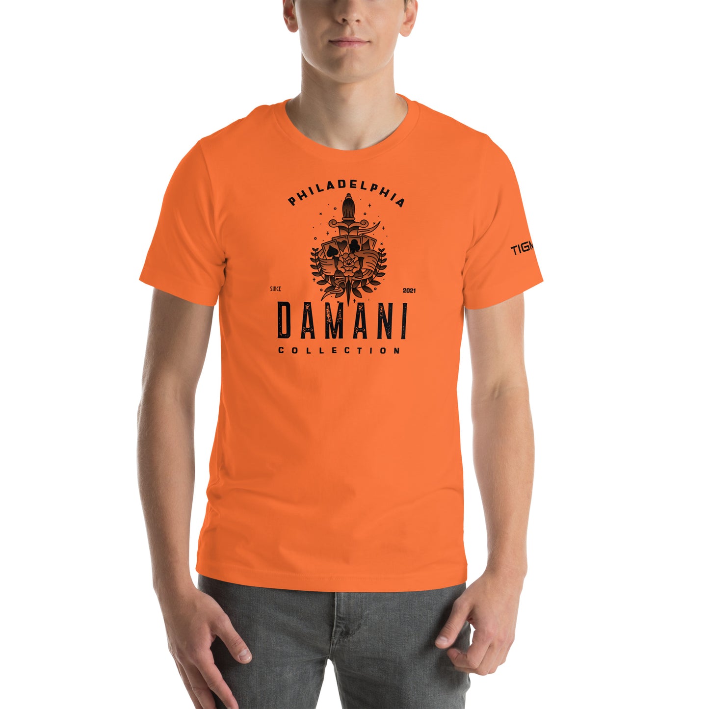 Damani Collection Heart Dagger T-Shirt