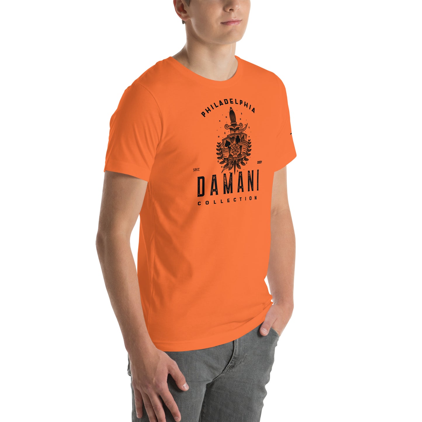 Damani Collection Heart Dagger T-Shirt