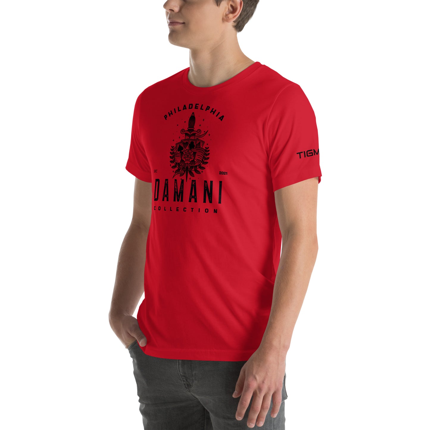 Damani Collection Heart Dagger T-Shirt